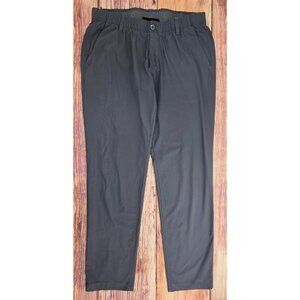 Under Armour Mens Gray Lightweight Stretch Fabric Golf Pants 36/32